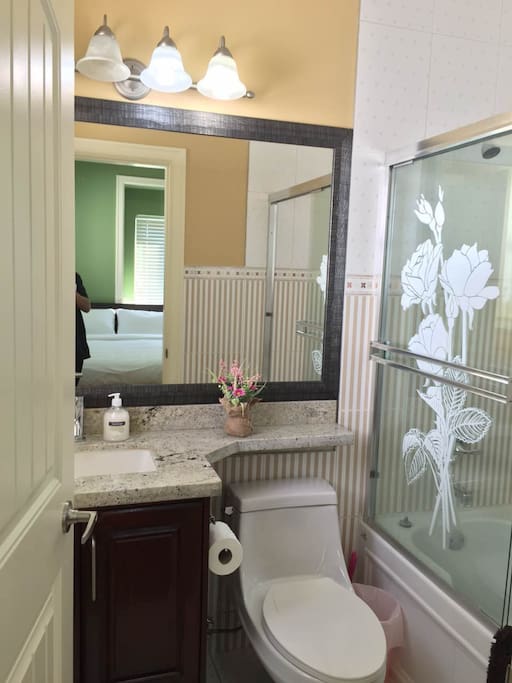 private bathroom