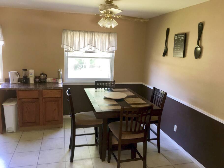 Kitchen area Table ,French press