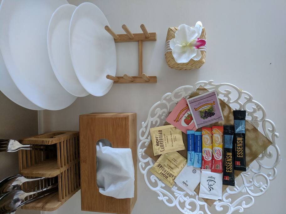The essentials, with care.