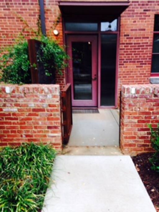 Entry into loft