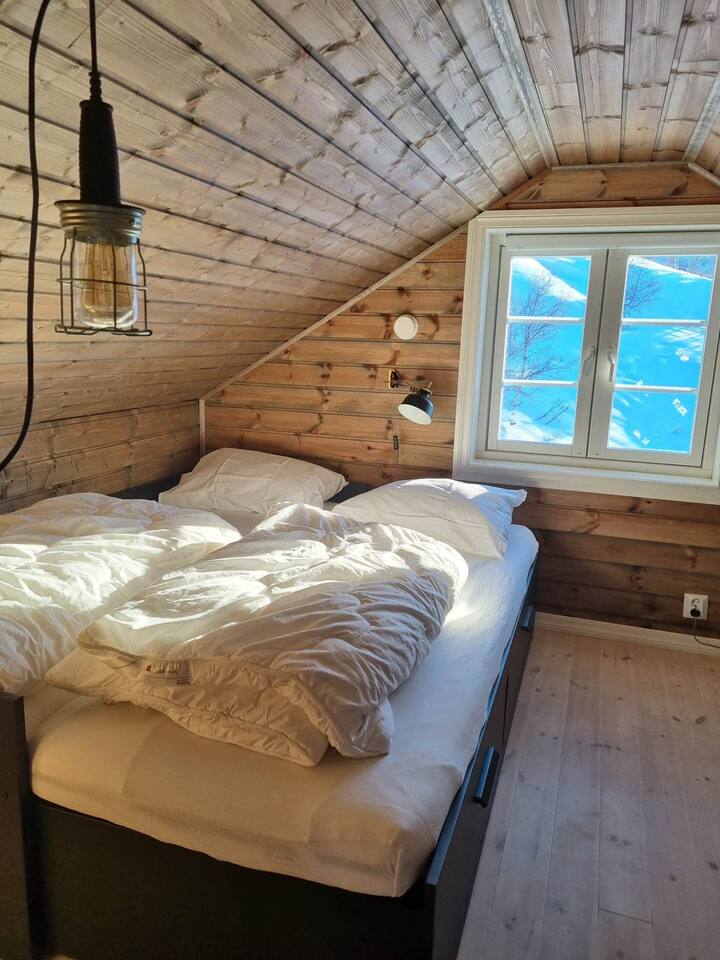 Dormitorio 2 en loft con dos camas. Ambos se pueden sacar a una cama doble