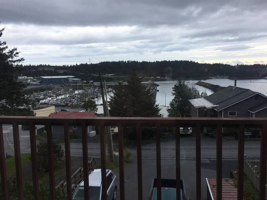 Even on rainy days, the view is breathtaking.