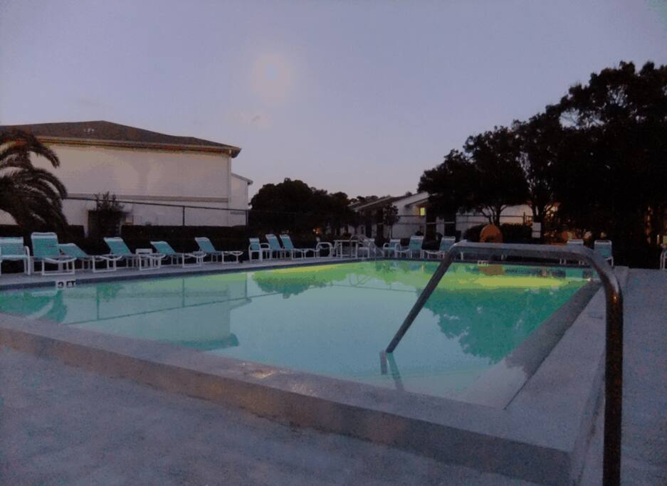 Communal gated Pool