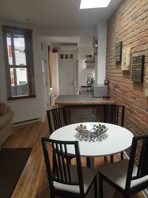 Living room - dining space