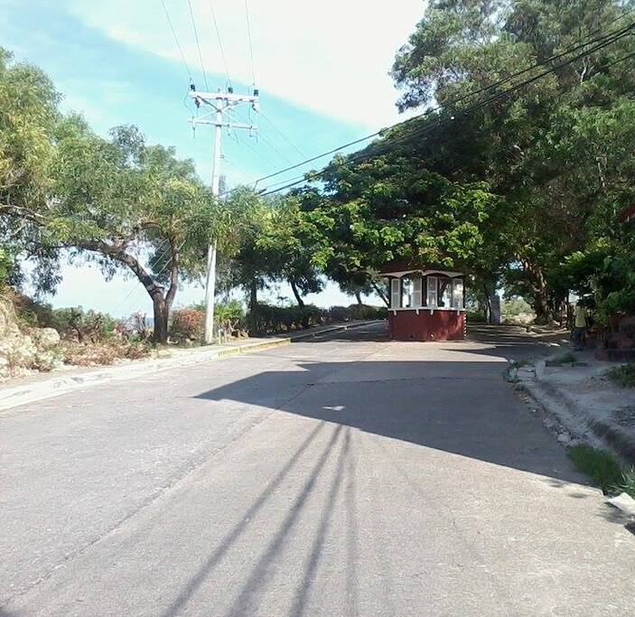 Guardhouse at entrance