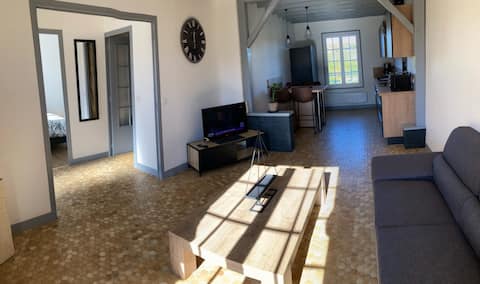 Popular Airbnb listing: Hiking and beachfront in Petit Caux
