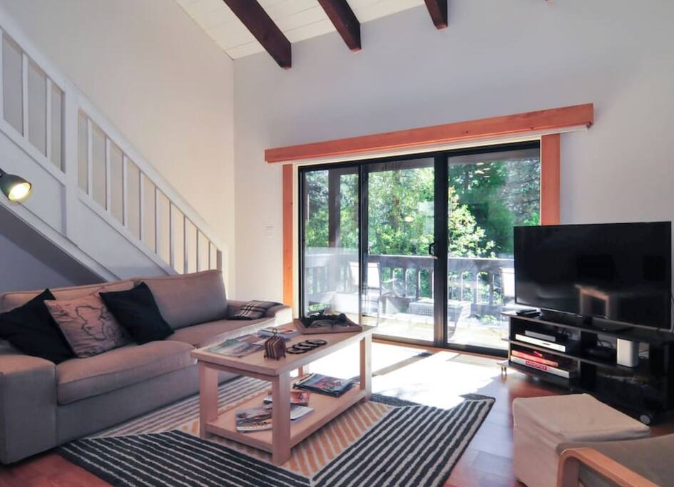 View Of The Balcony From The Living Room