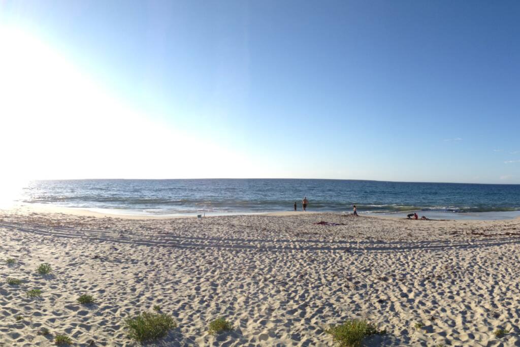 200metres from the house Peppi beach awaits.