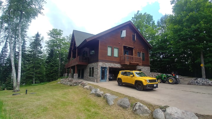 North woods lake estate on Oxbow lake