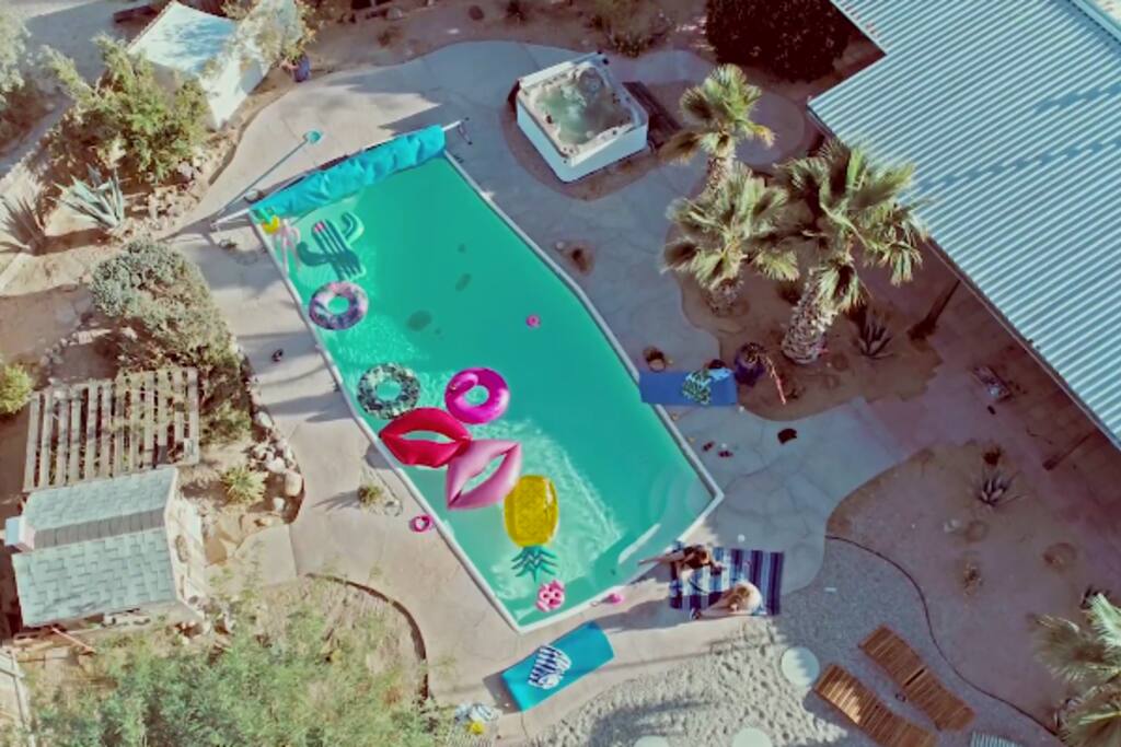 Um yes and yes, no? (BYO floaties)