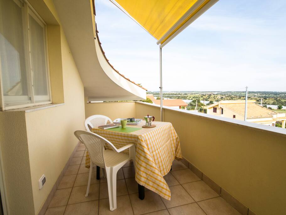 terrazza attrezzata