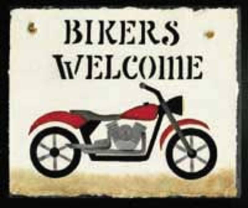 BIKERS WELCOME