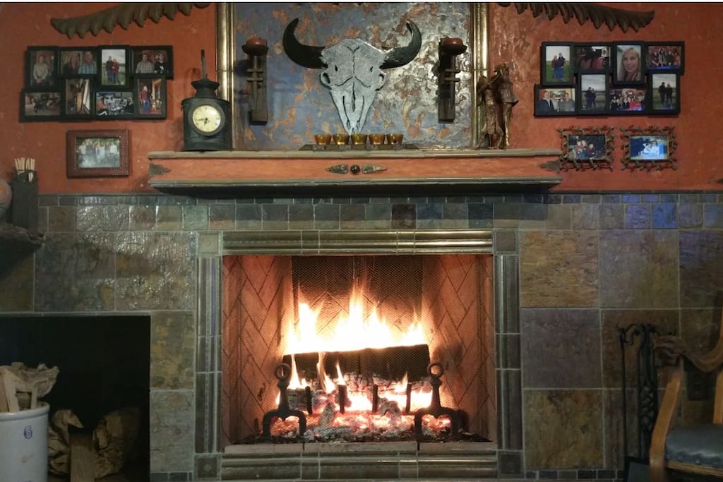 Nice toasty fire for those chilly nights