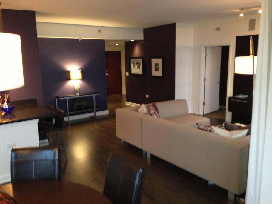 Entry/living area