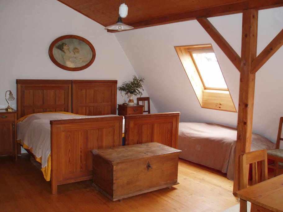 Bedroom - double bed and matress