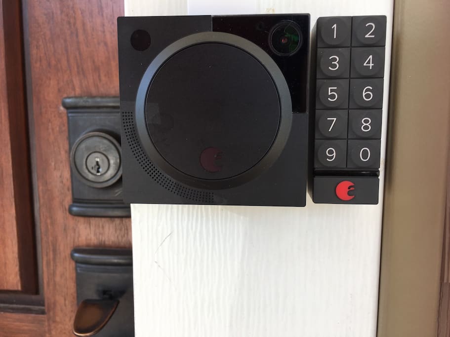You will be sent personal access to our security system
