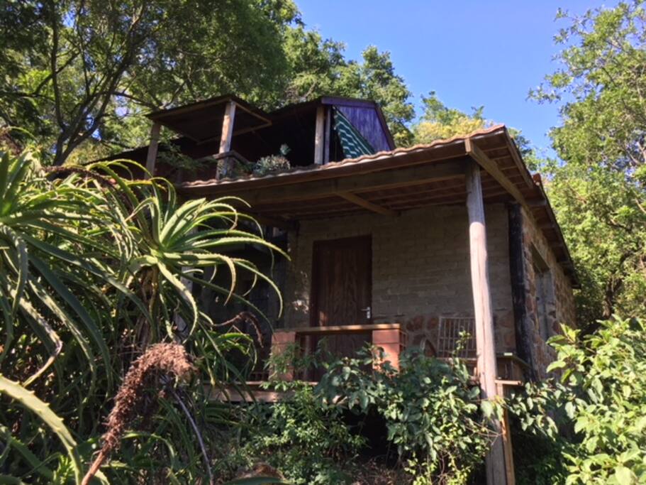 Cabin next to the Sudwala Dinosaur Park