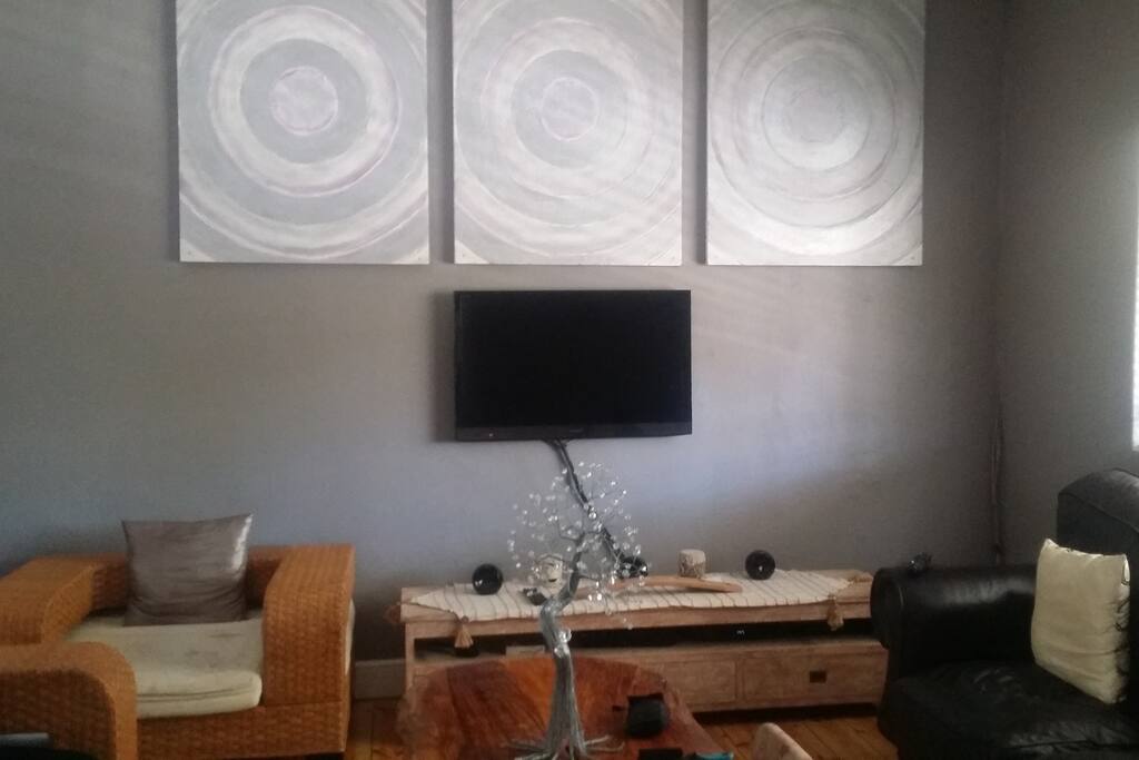 Open plan living room