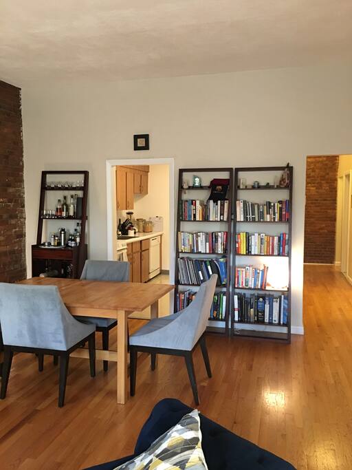Dining area and bar.