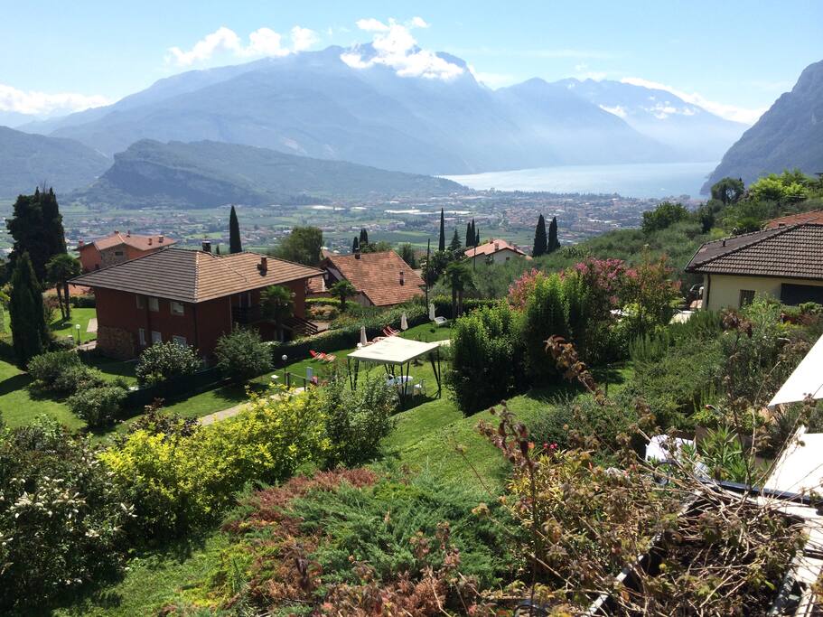 Vista dal balcone