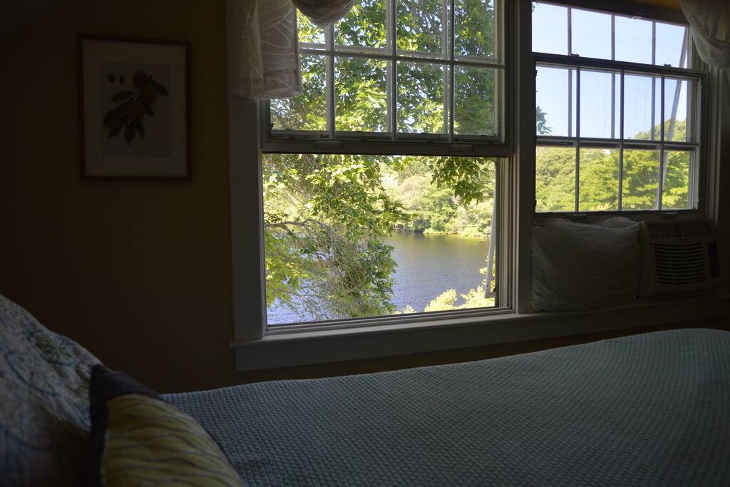 View from the queen bed