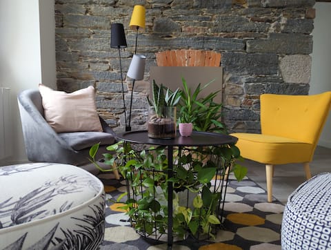 Popular Airbnb listing: The Guernisac Apartment T3 65 m² city center in Morlaix