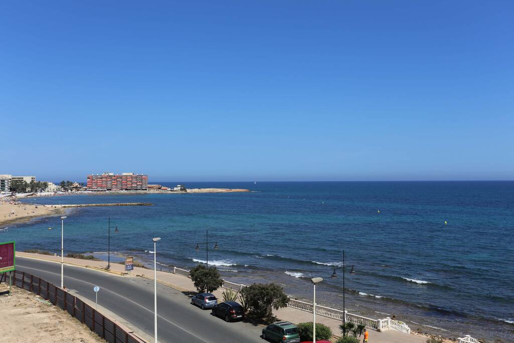 View from balcony,bedroom and living room