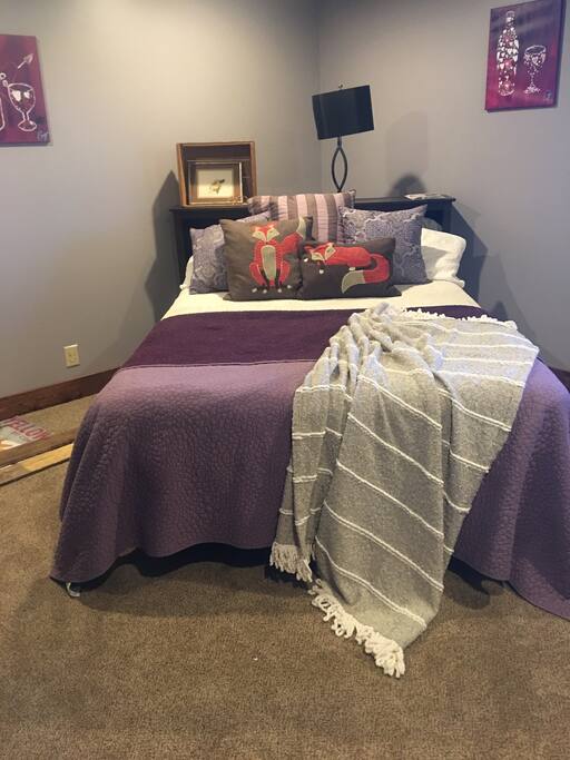 One of the bedrooms