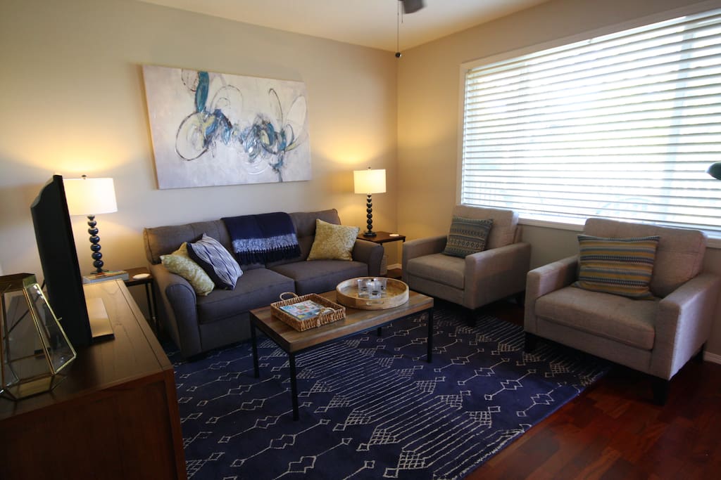 Light filled living room