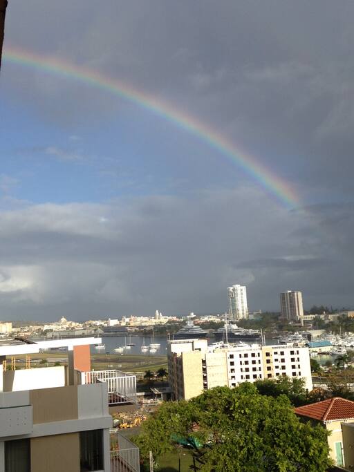 View from the apartment