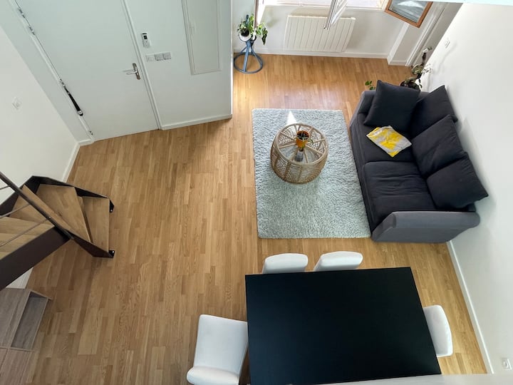 Joli Appartement , Cours Sécurisé Pour Vélo/moto - Annonay