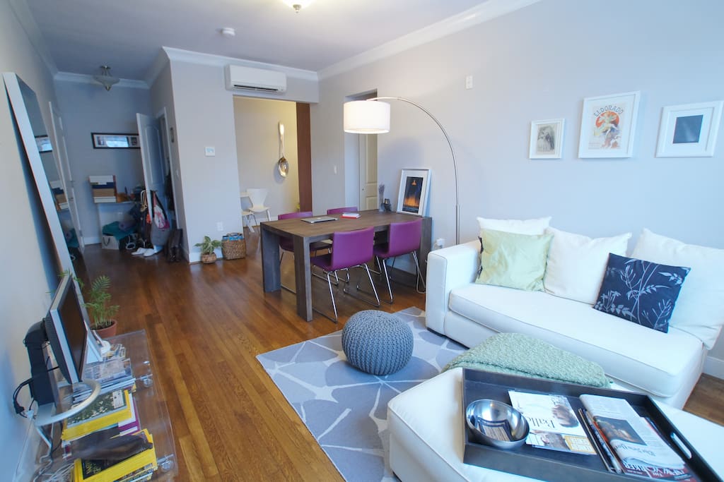 Space to relax in the living room