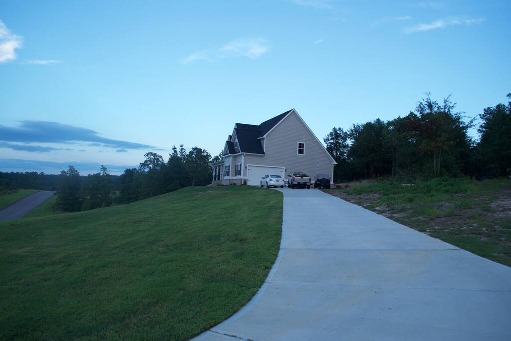 Exterior side view