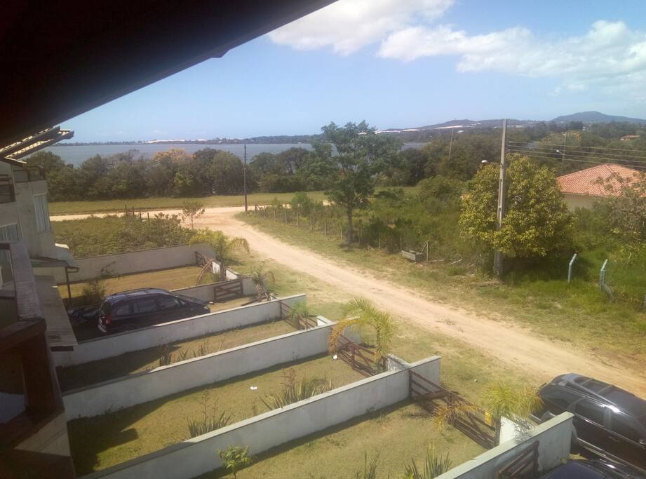 Vista para a lagoa