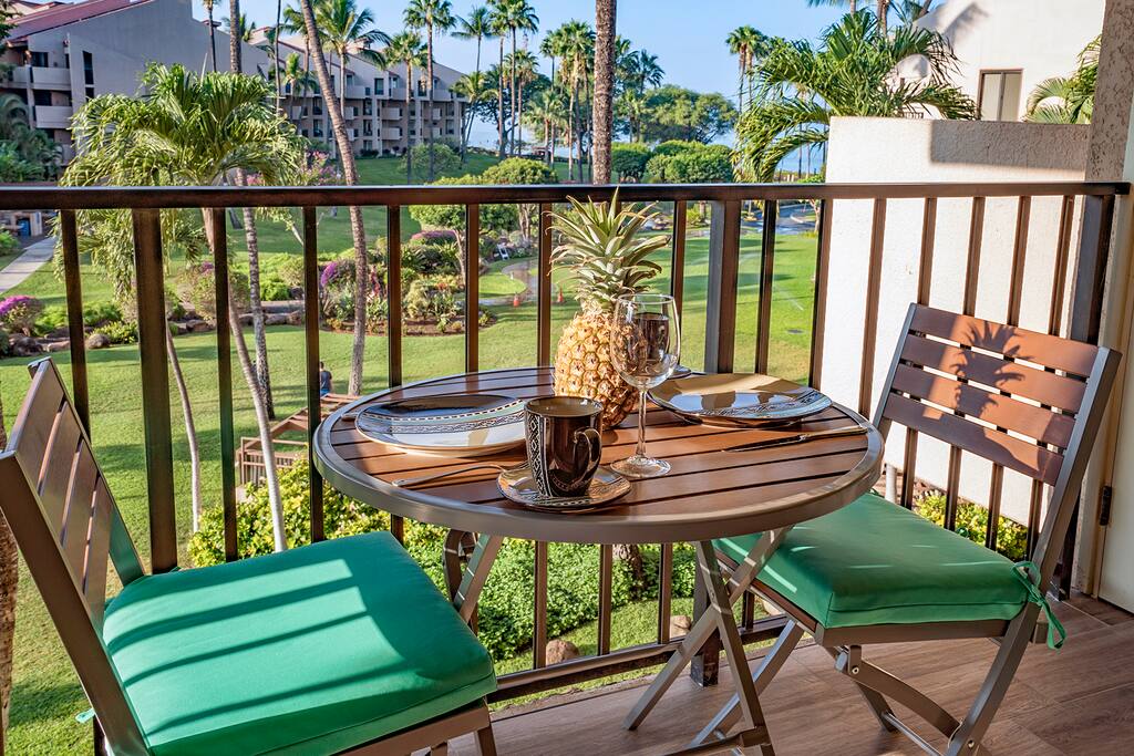 Breakfast from the lanai