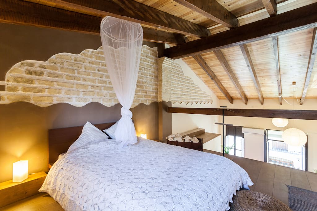 Mezzanine bedroom