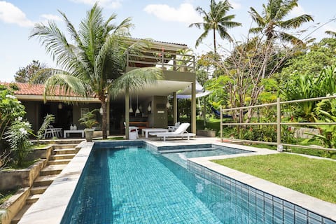 Villa Pipamar, Pipa Centre with Private Pool & AC