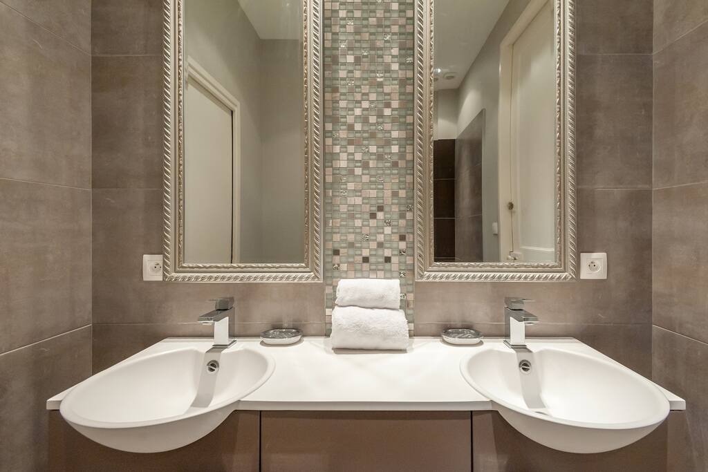 The nice bathroom