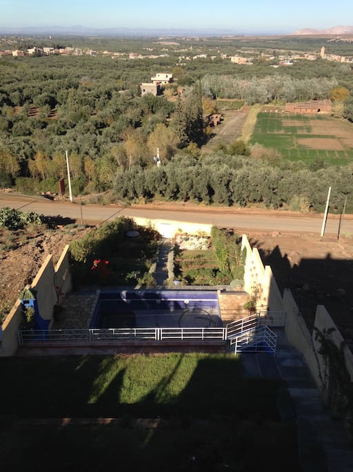 meilleur paysage de la région de marrakech