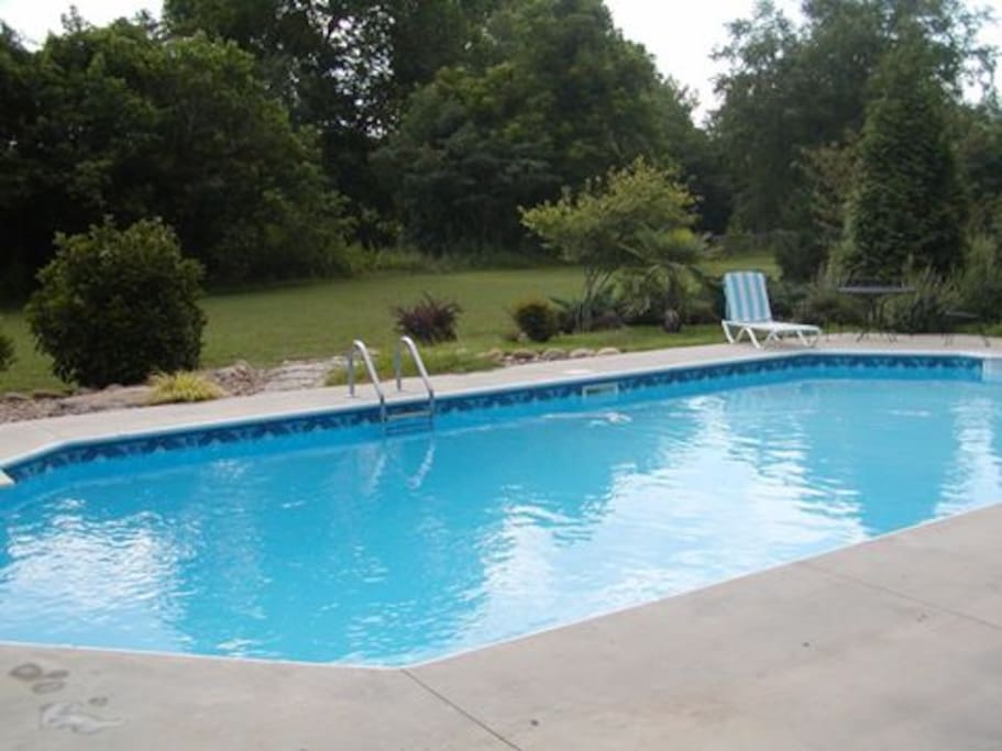 Pool open May - October
