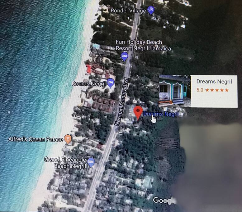 Dreams Negril location at Coletta's Restaurant