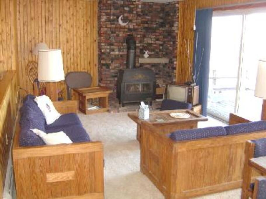 Upper level living room