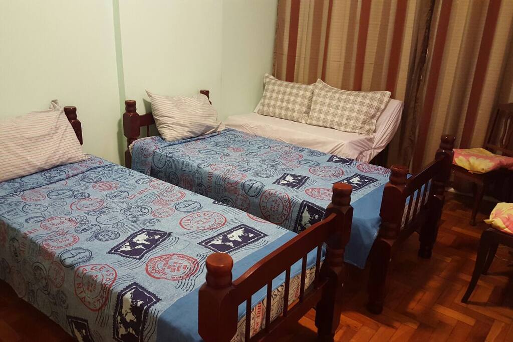 se preciso podemos juntá-las
if necessary they become 1 bed