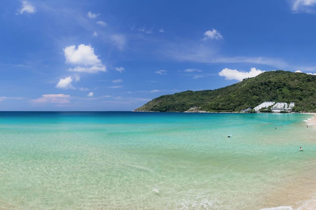 World Class Nai Harn Beach on our doorstep, voted one of south east Asia's best.