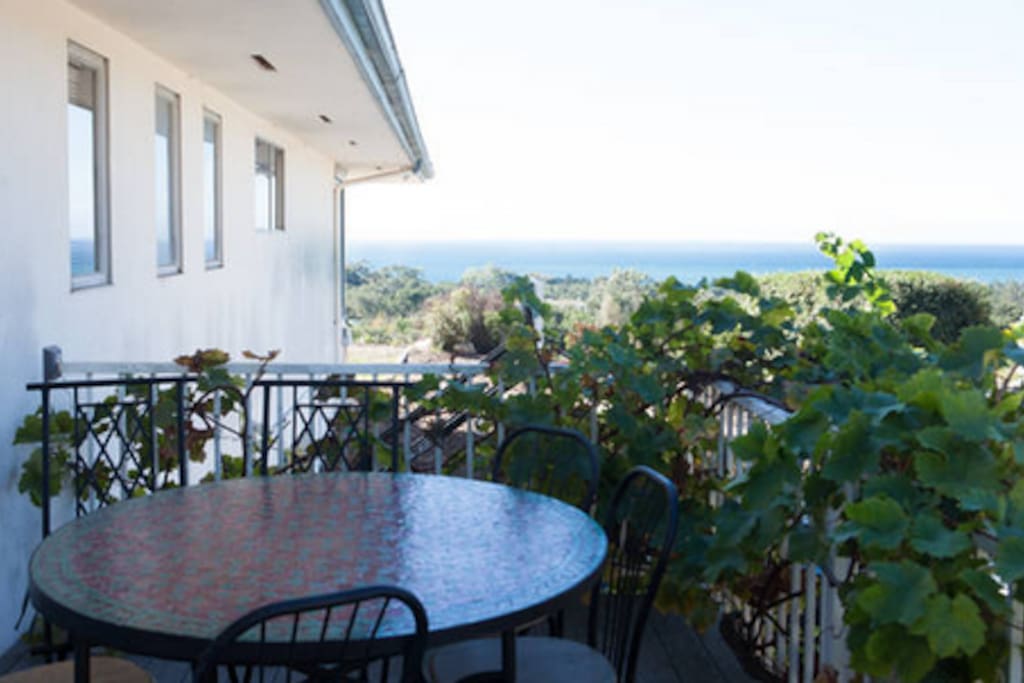 Patio with seating