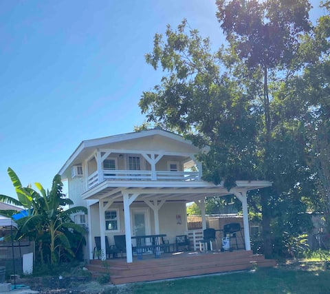 Private house on same property as another house.