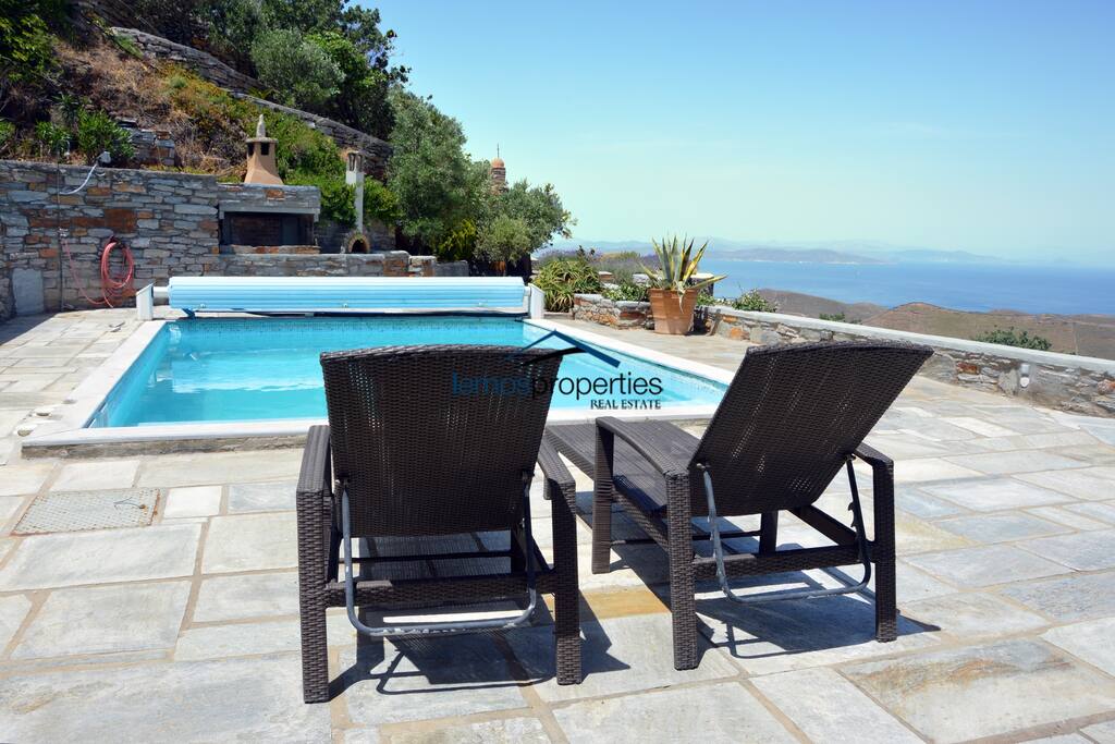 Sunbathing by the pool