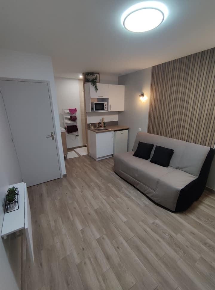Chambre Studio Entre Caen Et Mer - Saint-Aubin-sur-Mer