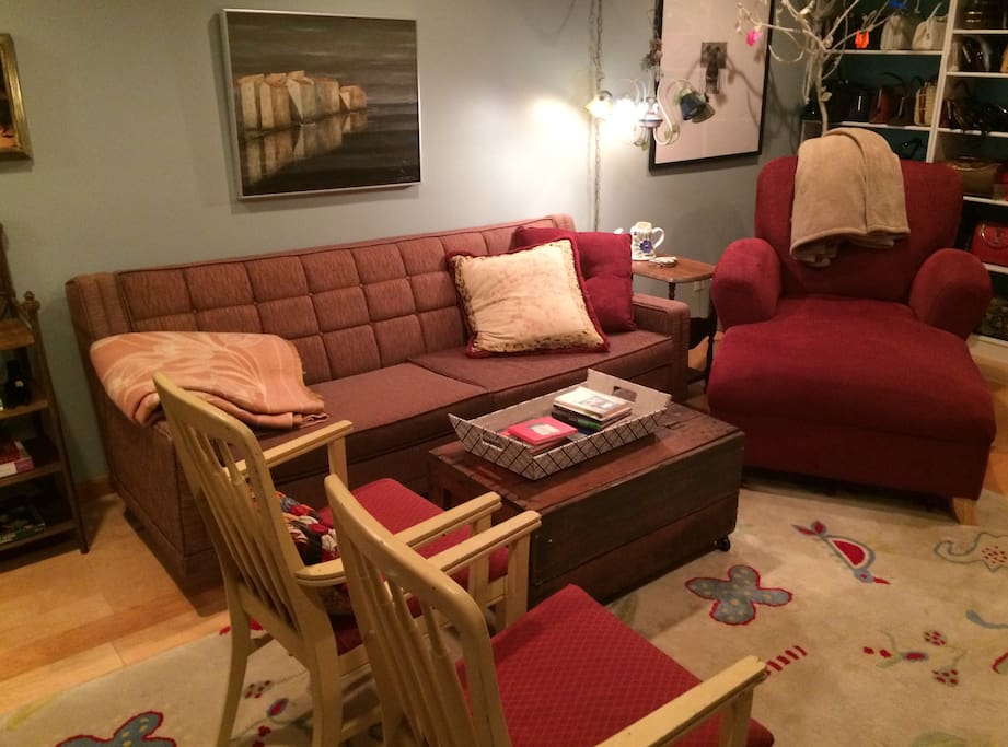 Very relaxing space.