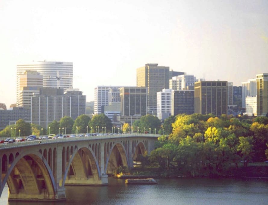 View of Rosslyn from Georgetown